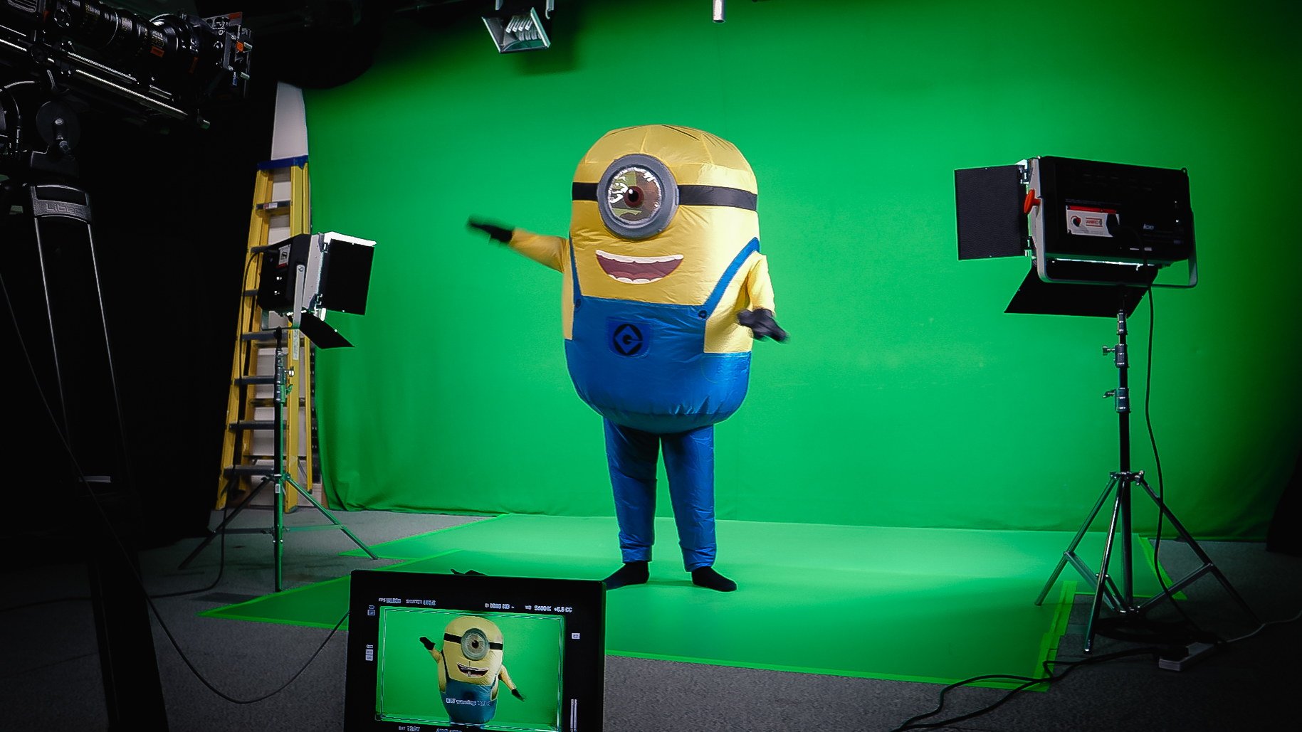 green screen studio at IQ Studios