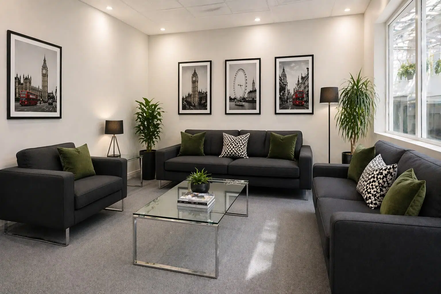 IQ Studios Executive Green Room